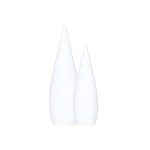 Staande lamp, verlicht, bekabeld, druppelvorm, voor buiten, krachtig, led, wit, hoogte 120 cm, fitting E27