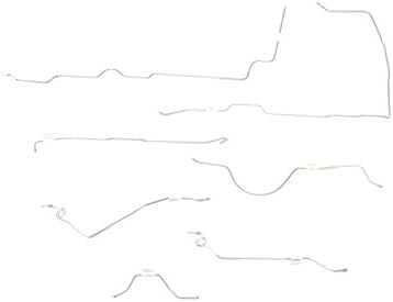 Classic Tube Jeep CJ5 Complete Brake Line Kit in Stainless Steel Standard Disc -1976,1977,1978,1979,1980 JE1019-SS+5