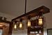 Triple Wood Light (W/Cages)