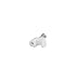 Your Cable Store 100 Pack White Ethernet / RG59 / 6mm Nail in Cable Clips