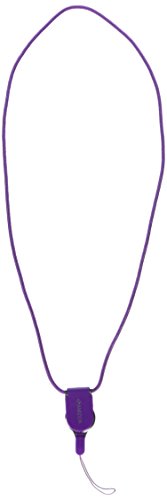 Amzer Detachable Cell Phone Neck Lanyard - Retail Packaging - Purple