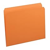 Smead File Folder, Reinforced Straight-Cut