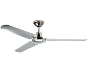 Micromark 48 Chrome Effect Ceiling Fan Amazon Co Uk Kitchen Home