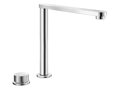 BLANCO 516672 Eloscope-F II Mixer Tap, Front Window Installation, Chrome