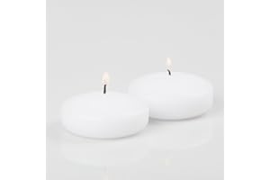 Richland Floating Candles 3" White Set of 12