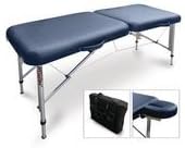 Portable Massage Tables - Deluxe, 24"-30" adjustable height and 2" padding