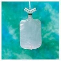 Hudson Disposable Aerosol Drainage Bag with Wye Adaptor, 750cc, Each by Hudson