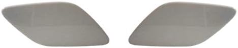 Miaomiaogo 1 Pair 61677171659/61677171660 Headlight Washer Nozzle Cap Cover Replacement for BMW E92 2006-2009