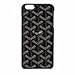 Goyard White Case / Color Black Rubber / Device iPhone 6/6s