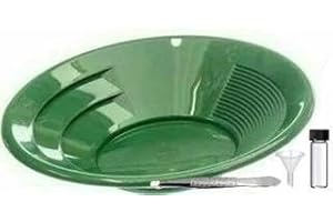 Sluice Monkey 10" PANNING Gold PAN - Green