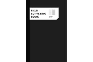 Field Surveying Book: Field Survey Journal, Surveyors Journal, Field Survey Notebook, 110 Pages, Grey Cover (5.25"x8")