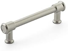 Schaub Steamworks Collection 3-3/4 in. (96mm) Pull, Satin Nickel - 79-15