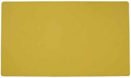 Nested Egg Gaming Playmats: Blank / Plain Yellow Gaming Playmat (CCG: Magic, YuGiOh! or Pokemon)