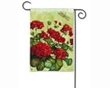 Magnet Works MAIL36450 Geraniums Garden Flag