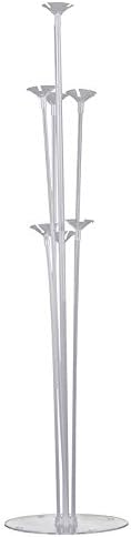 Jiadi DIY Table Balloon Stand Kit Reusable Clear Balloon Holder for Birthday Party,Wedding,Any Party Decorations