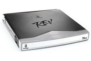 Iomega 70GB REV Media. REV 70GB DISK CARTRIDGE REMMED. 70GB (Native) / 140GB (Compressed) - PC