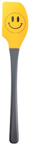 Tovolo Spatulart Smiley Face Spatula, Heat Resistant, Dishwasher Safe