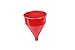 WirthCo 32006 Funnel King Red Safety Funnel with Screen - 6 Quart Capacity primary