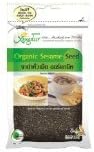 100% Pure Organic Black Sesame Seeds 100g. Per 1 Pack (Low Temp Roasted)