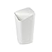 Umbra Corner Waste Can, White