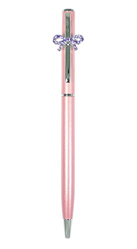 Vertini Swarovski Crystal Slim 1.0mm Ballpoint Pen Vsp-08P Tanza