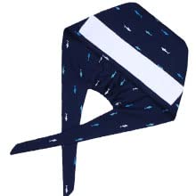 Cute Printed Working Cap Bouffant Turban Cap with