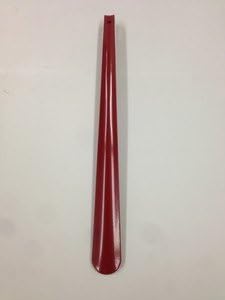Long Metal Shoe Horn 20" White