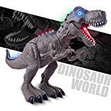 NV Light-up Dinosaur T-rex Toys Boys Kids,Walking & Roaring Battery Operated Dinosaur (Colors May Vary)