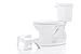 Squatty Potty The Original Bathroom Toilet Stool, 7 inch and 9 inch, White, (Pack of Two)