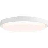 Maxim Lighting 57312WT Float - 28W 1 LED Flush Mount-2.5 Inches Tall and 11.5 Inches Wide, Finish Color: White