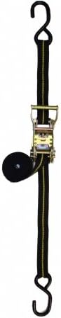 Cajun Tie Downs-Tie Down - 1 Inch Wide Handle Ratchet - 24 Feet