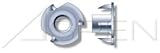 (6000pcs) 1/4-20X7/16 T-Nuts 3 Prong Steel Ships FREE in USA