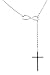 All Patron Saints Infinity Cross Necklace Sterling Silver With Gift Set