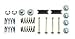 Dorman HW4019 Drum Brake Shoe Hold Down Kit Compatible with Select Models