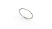 Benevolence LA Stacking Ring SOFT ball chain set of Rings for Women Girls (Pair - 2 Rings)