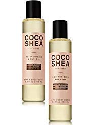 Bath and Body Works 2 Pack Cocoshea Coconut Moisturizing Body Oil 6.3 Oz.