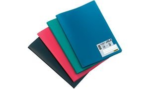 Elba Display Album 'Memphis', DIN A4, 10 Pack, Blue, Black, Red