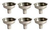 Stainless Steel Mini Funnel for Essential Oil Bottles / Flasks - Pack of 6