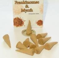 Frankincense and Myrrh Incense Cones
