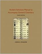Student Solutions Manual To Acpany General Chemistry Rsc Mcquarrie Carole H 9781891389733 Books