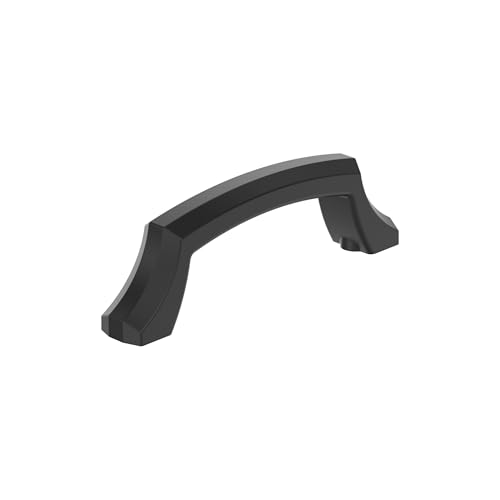Amerock 3" Bellamy Matte Black Drawer Pull