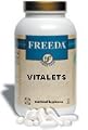 Freeda Kosher Vitalets-Children"s Chewable Carob Flavor 100 CHW