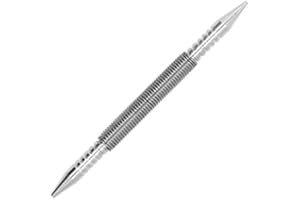 Spring Loaded Automatic Center Punch Tool, Metal Marking Tool for DIY, Household and Hand Craft Projects