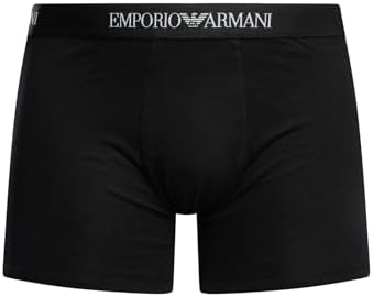 Herren-Boxershorts, Schwarz/Schwarz/Schwarz, S