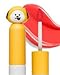 VT BT21 / VT cosmetics x BTS / GLOW LIP LACQUER, lip stain, lip tint, long lasting lip color (01 PURE CORAL)