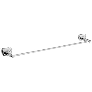 Amazon Brand – Solimo Fitz Stainless Steel Towel Rod