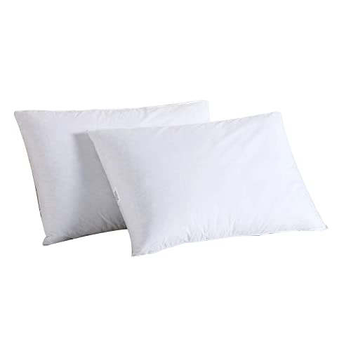puredown Goose Feather Down Sleeping Pillow, Soft Bed Sleeping Pillow