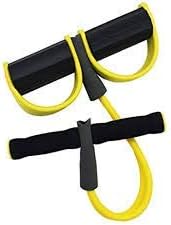 Hackneyed® Multifunction-Abdominal Elastic Body Shaper Waist Reducer Exerciser Toning Tube(Pull Rope_Random Color)