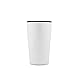 MiiR Stainless Steel Insulated Travel Pint Cup with Lid, White, 16 oz