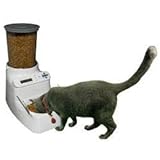 collar activated cat feeder